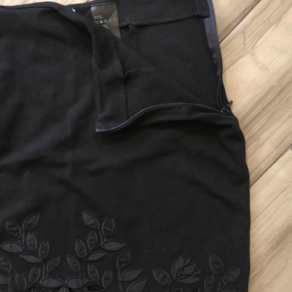 🌻2xHP!🌻 H&M Knit Miniskirt S Black - Picture 3 of 8